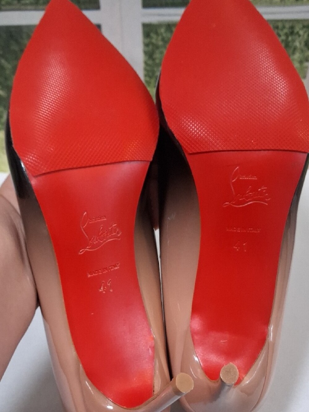 ​Christian Louboutin Degrade Ombre Patent Leather Heels Pumps EU 41 US 10.5 👠- Picture 3 of 5